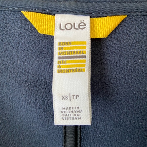 Lole Navy Hooded Rain Jacket - Picture 7 of 9